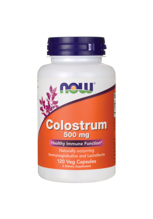 Now Foods Colostrum (előtej) 500 mg (120 kapszula)