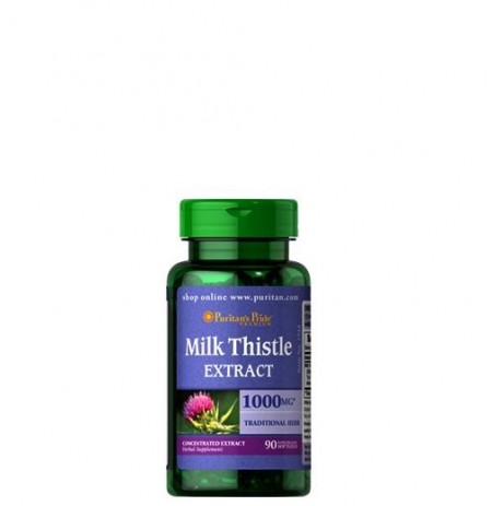 Puritan's Pride Milk Thistle Extract (Máristövis) 1000mg (90 kapszula)