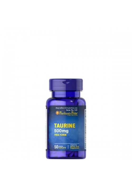 Puritan's Pride Taurine 500 mg (50 kapszula)